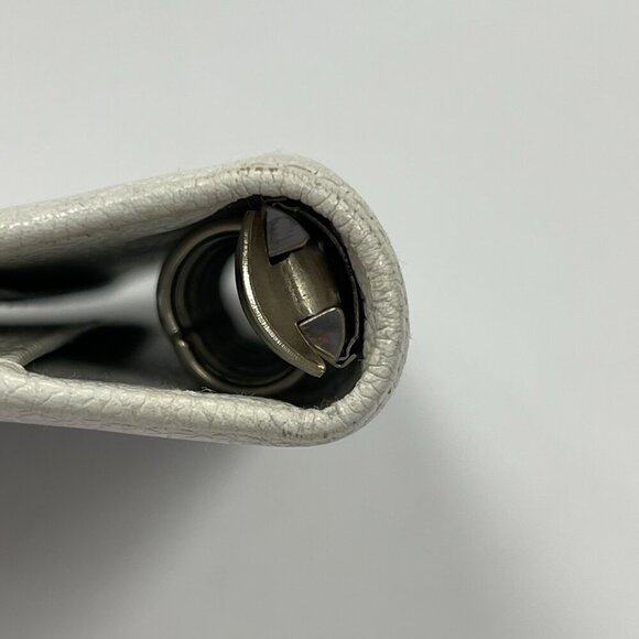 BVLGARI White Leather Notebook Cover - Preowned - Picture 9 of 14